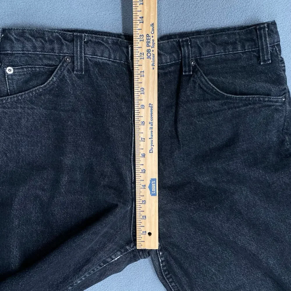 Vtg 80s Levis 540 Jeans Leather Tab‎ Mens Black Relaxed Straight USA No Size Tag